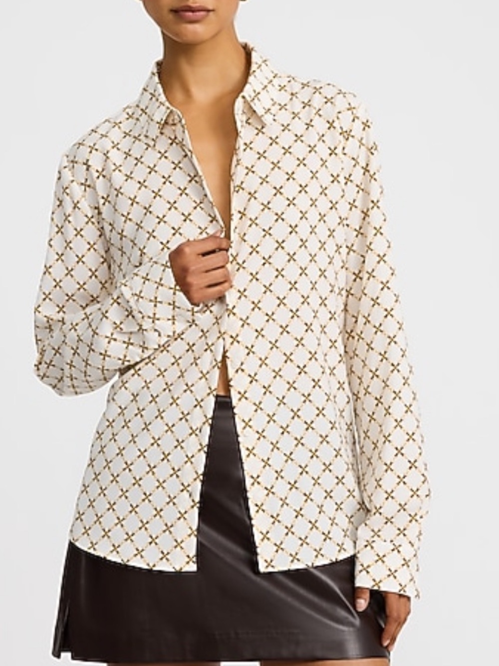 Express Printed Relaxed Portofino Shirt